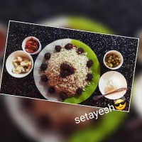 پلو شوید با گوشت قلقلی