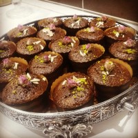 کاپ کیک خیس شکلاتی