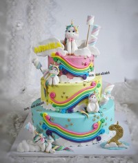 کیک یونیکورن