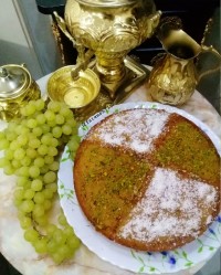 کیک شیره انگور بدون فر