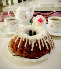 کیک موکا (با پودر قهوه)