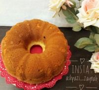 کیک ساده کشمشی