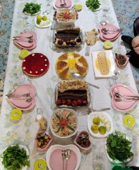 شام برای مهمونای عزیزم