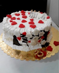 کیک یخچال عروس