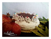 کیک اسفنجی 4 تخم مرغی