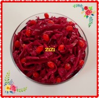 ترشی کلم قرمز رستورانی