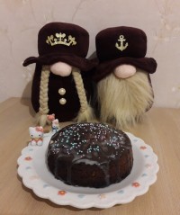 کیک شکلاتی کوچک