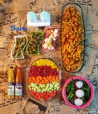 ماکارونی صدفی با گوشت چرخ کرده