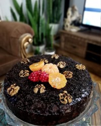 کیک شکلاتی بارویه گاناش