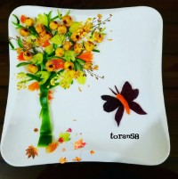 بشقاب نقاشی