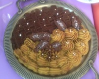 اینم از حلوای من برای جشنواره غذا ،مهدکودک پسرم