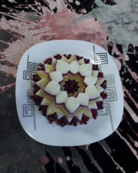 اینم ژله خوشملم برای مهمونی خانواده همسر