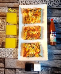 پیتزا قارچ و گوشت