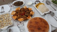 شام دور همی با بچه هام