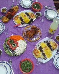 ی ناهار عالی با مهمان های عالی