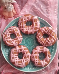 دونات با روکش شکلات