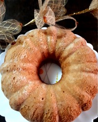 کیک شیر خشک و گردو