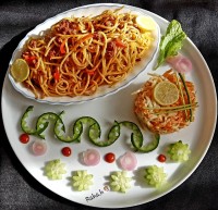 اسپاگتی سبزیجات