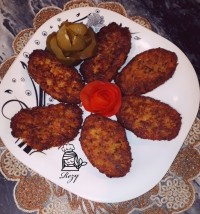 ڪتلت ڪَوشـت چرخ شـدهꙬ