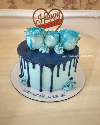 کیک مردونه آبى