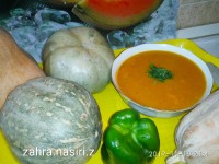 سوپ کدو تنبل