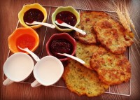 نان سیب زمینی باسبزیجات معطر