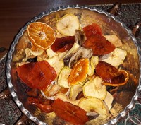 میوه خشک چیپس میوه