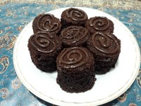 کاپ کیک قهوه کاکائویی