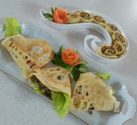 کرپ گوشت خوشمزه امروز من