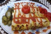 اینم از لازانیای من با دستور مارال عزیز