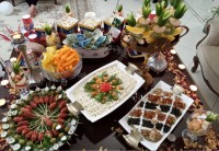 تزینات میزو دیزاین غذاها