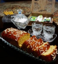 کیک ساده یک تخم مرغی ،،با آرد نانوایی