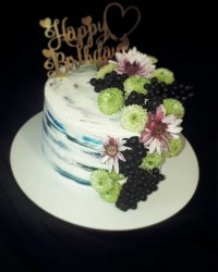 کیک ابرنگی سفارش یکی از دوستام