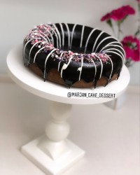 کیک شیر شکلاتی