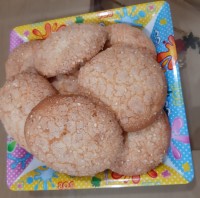 کلوچه های کنجدی و شکری