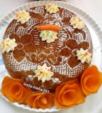 کیک هویج گردو بدون فر