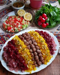 آلبالو پلوی شروین پز