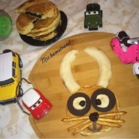 پنکیک مغزدار