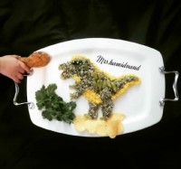 شوید باقالی با مرغ