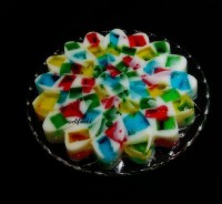 ژله شیشه شکسته خورده شیشه شیک