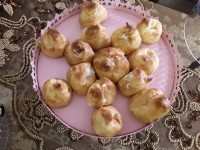 نون خامه ای نارنجکی خوشمزه جان