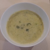 سوپ چدار و بروکلی