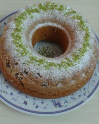 کیک گردویی و کشمشی