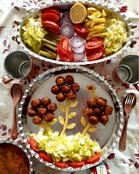 کوفته ریزه مرغ