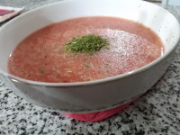 سوپ گوجه فرنگی