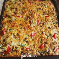 خمیر پیتزا فوری