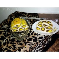 نان زرافه ای (بدون فر)