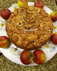 کیک_سیب_دارچین_گردو