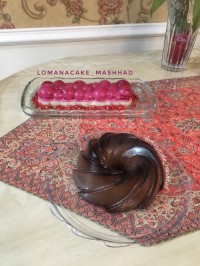 پاناکوتا شکلاتى و ژله انار