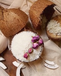 پودر نارگیل خانگی